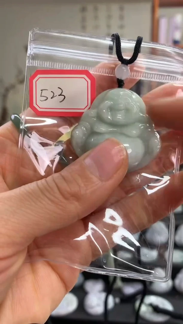 【闪购商品】翡翠颈饰未镶嵌佛公523多样性发一件