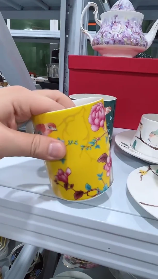 瓷片日用陶瓷（简装）马克杯