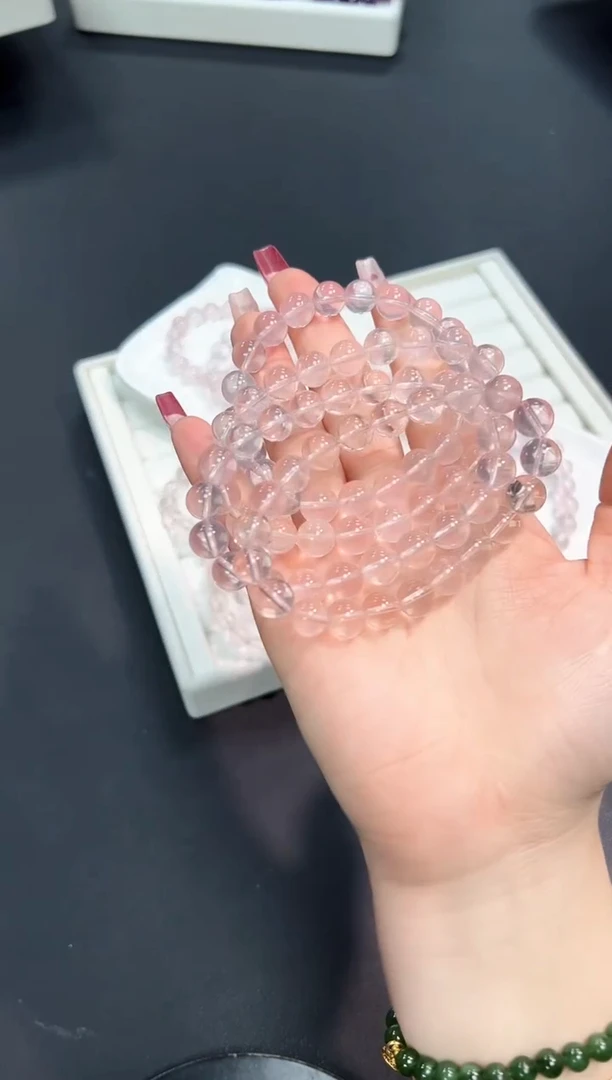 【闪购商品】水晶手串未镶嵌11F多样性发其一/1条9mm默认微瑕