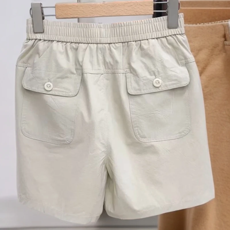 夏季新款速干短裤女宽松显瘦百搭遮肉五分裤洋气时尚休闲热裤薄款