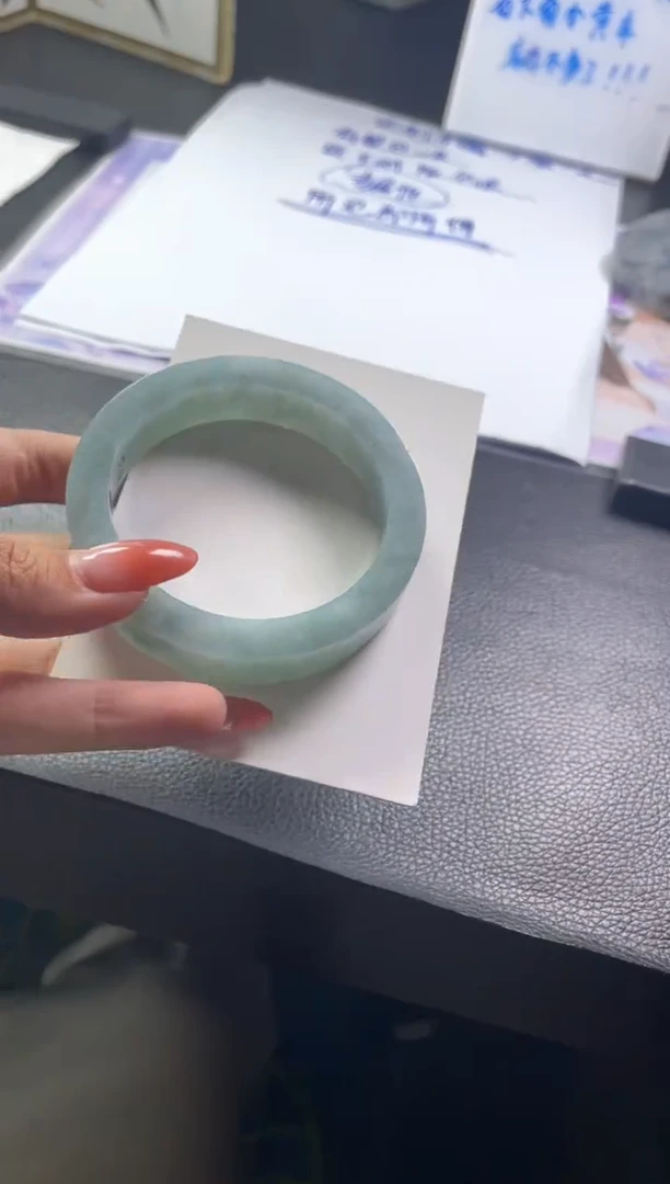 未镶嵌手镯定制翡翠小***妈定制手镯ZXZB1/DZS