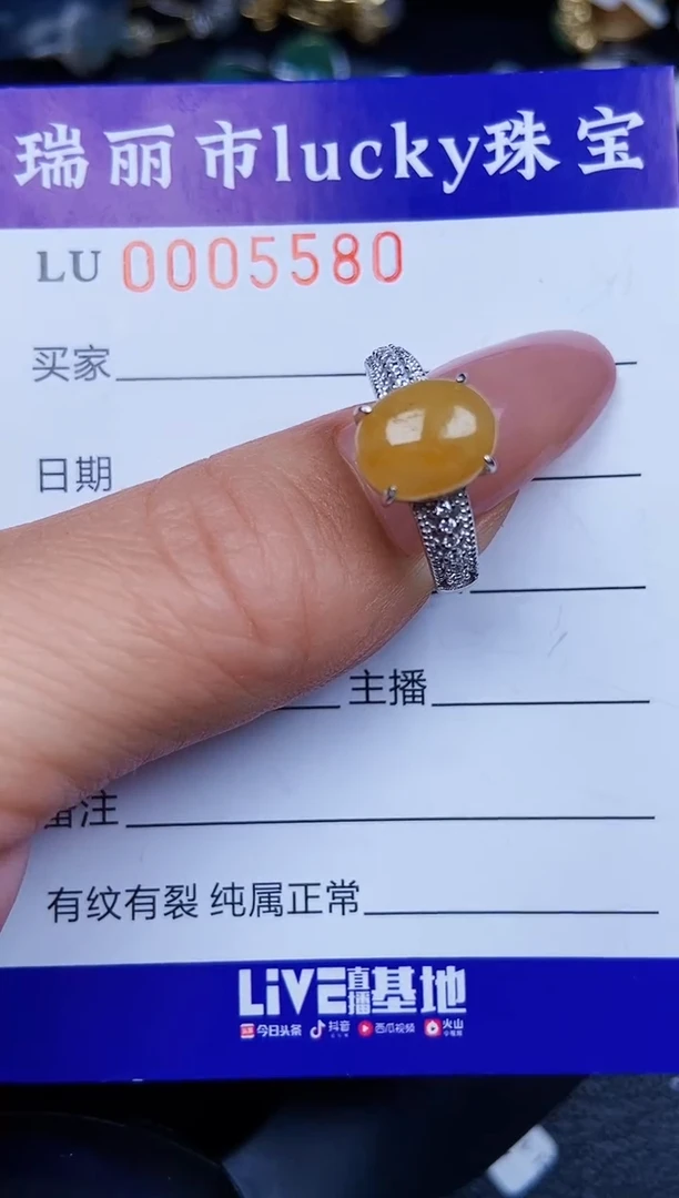 翡翠银S925镶嵌颈饰5580