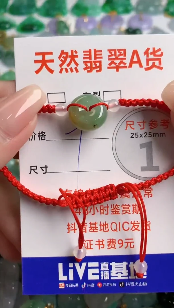 翡翠未镶嵌颈饰23000308