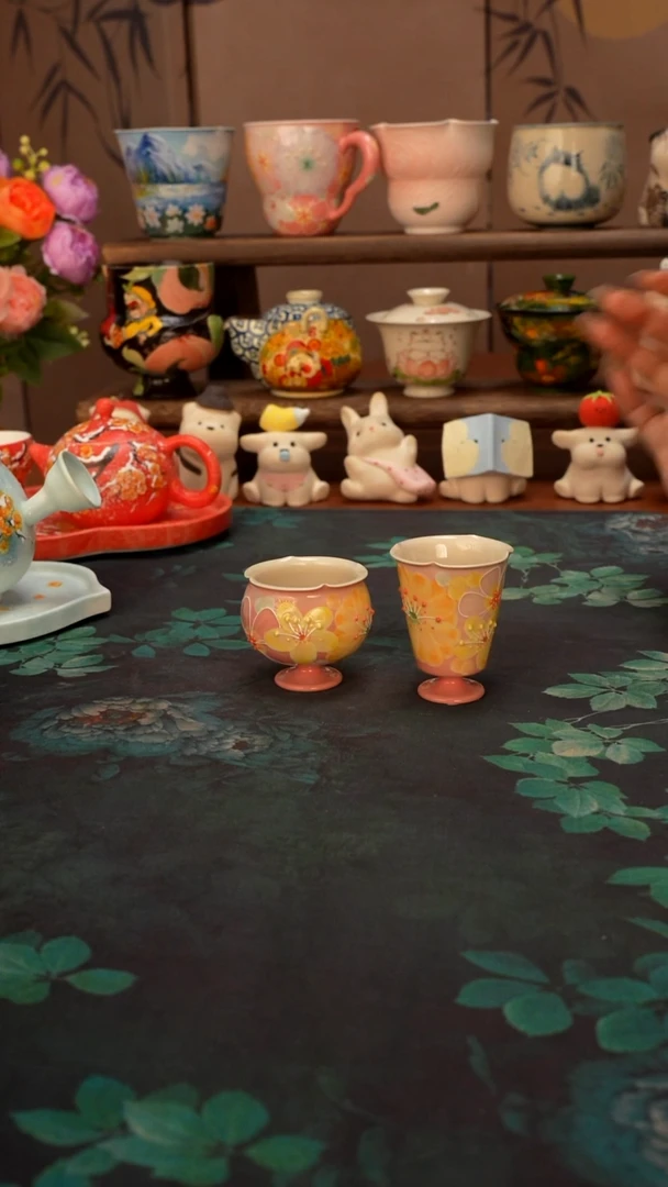 花满蹊  粉色主人杯