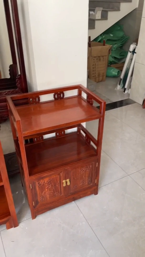 花梨木类家具60茶水柜