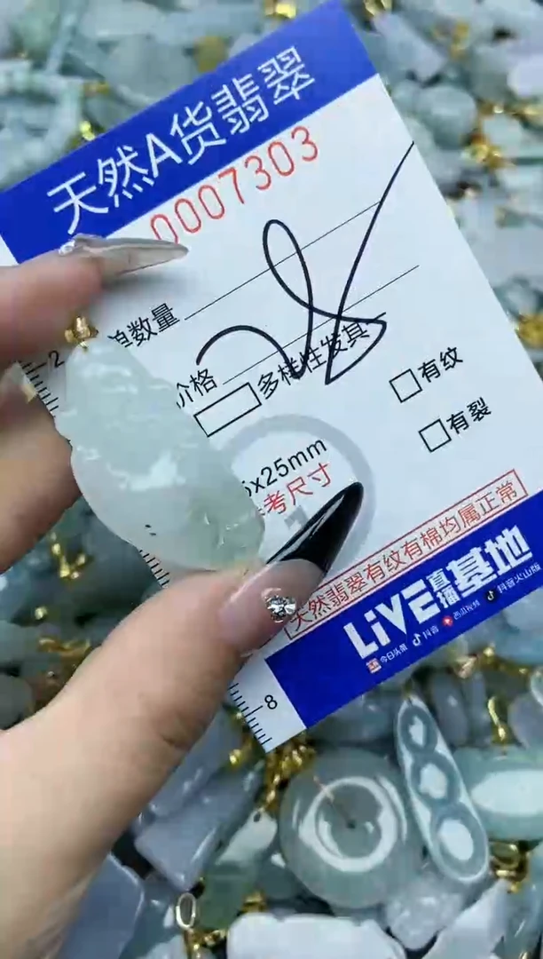 【闪购商品】翡翠颈饰未镶嵌天然A货翡翠