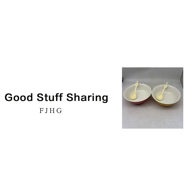 7941 汤碗两个（带2个勺，口径20.5，高8）A21