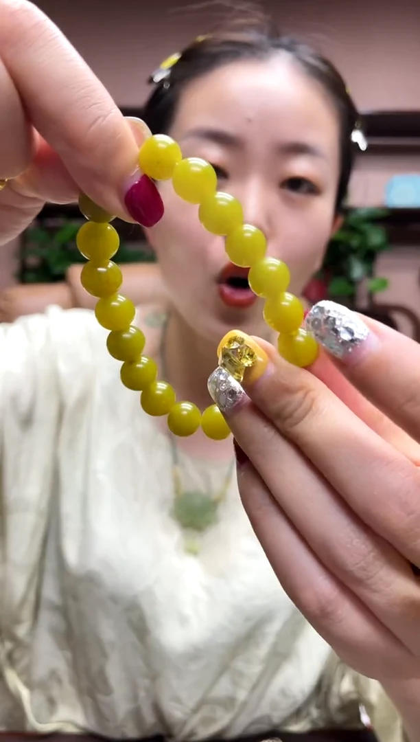 岫玉未镶嵌手串多样性发货发其中之一