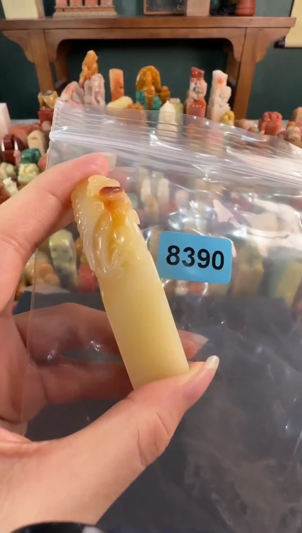 寿山石印石编号编号8390