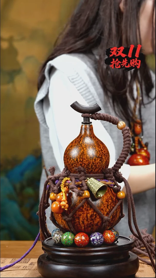 XX087网兜款酒葫芦不包手串