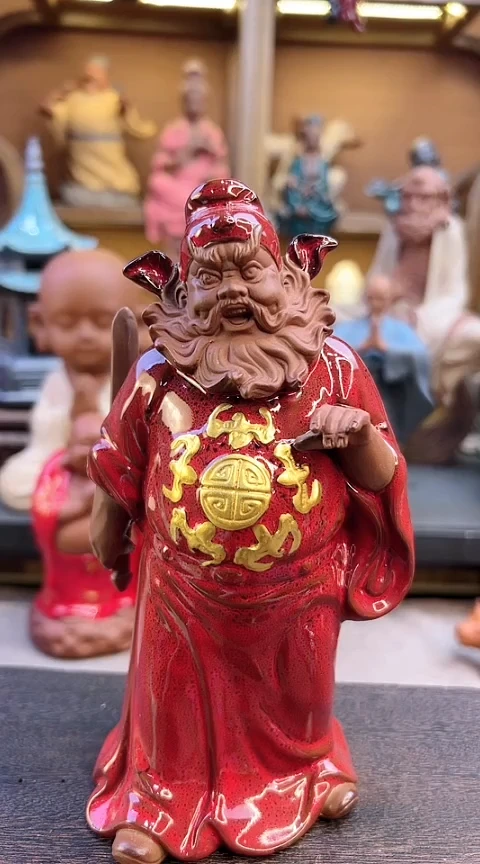 紫砂茶宠器闵茶宠摆件