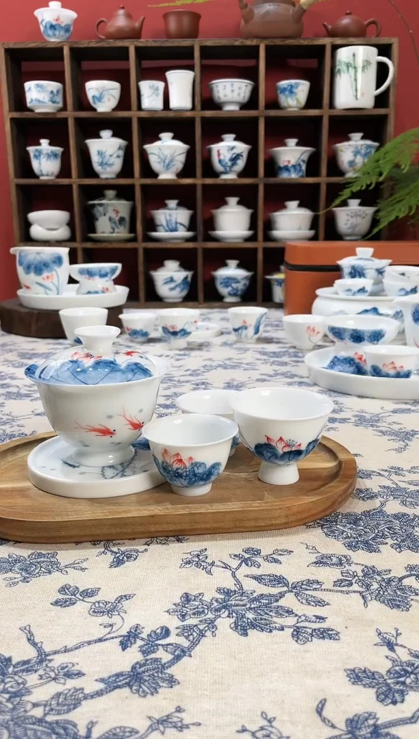 【闪购商品】盖碗/杯群芳斋闪购链接（以闪拍图片为准）