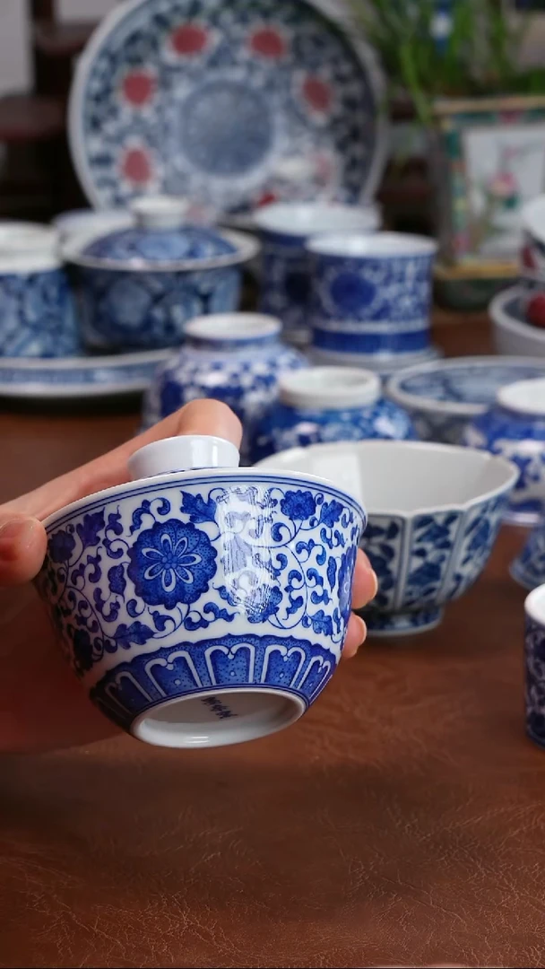 景德镇高端茶器景德镇纯手工手绘高端茶器