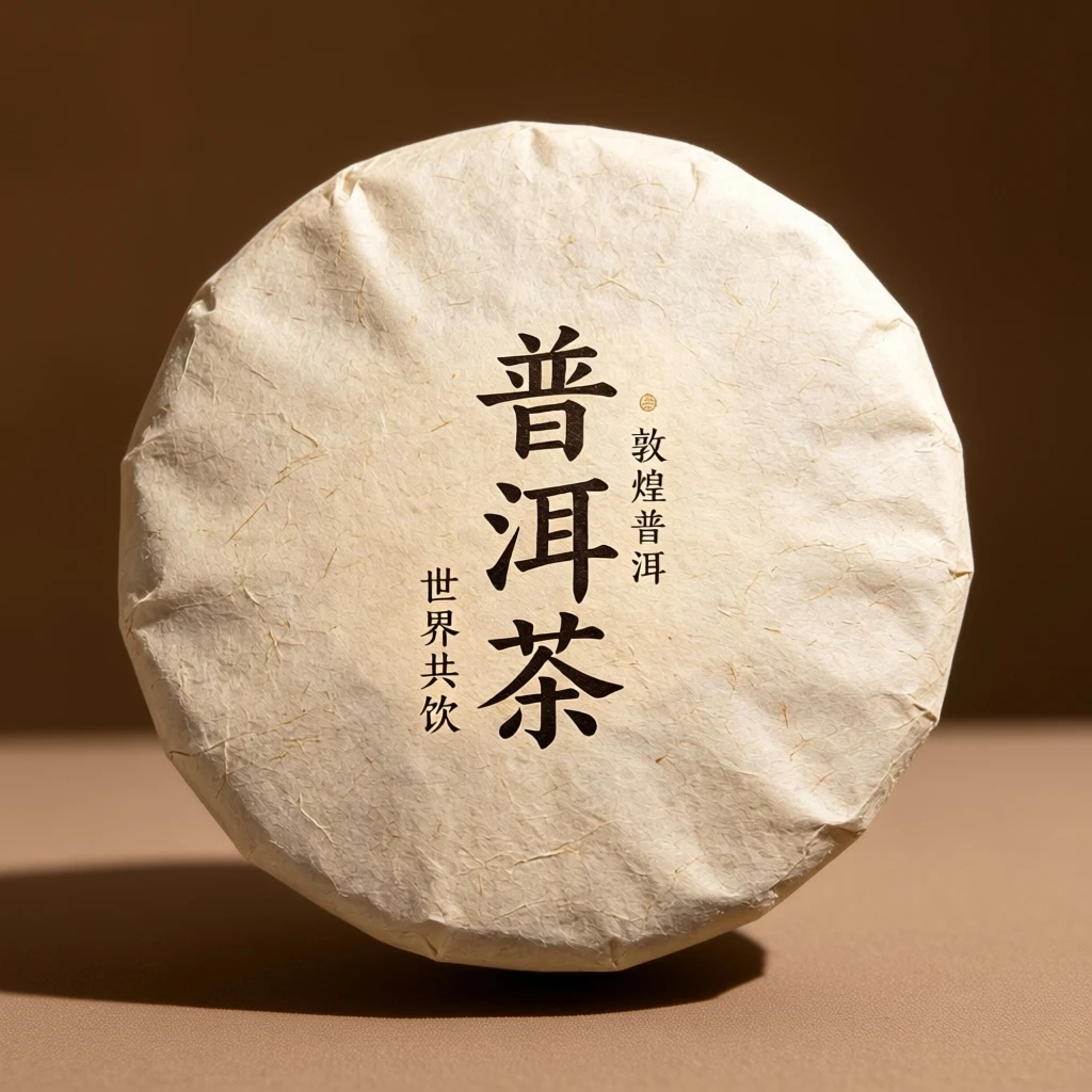 敦煌博物馆 2025年曼松 普洱生茶1000克