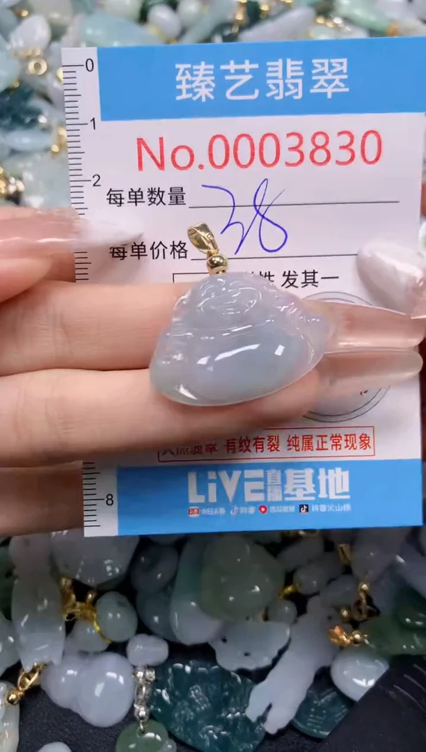 颈饰未镶嵌翡翠3830