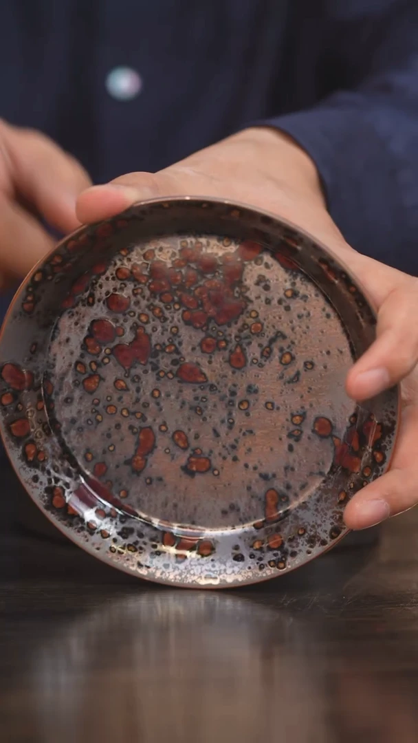 【闪购商品】杯57柴房陶瓷丨斑鹿系列壶承