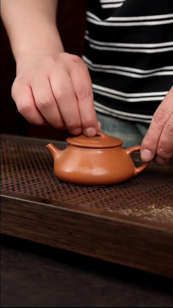 茶壶紫砂五彩泥纳瓢