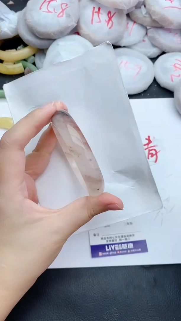 未镶嵌手镯石英质玉374+55/56