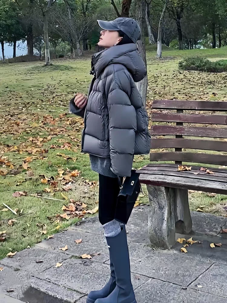 2025新款鸭绒三航线云朵泡芙羽绒龟背服