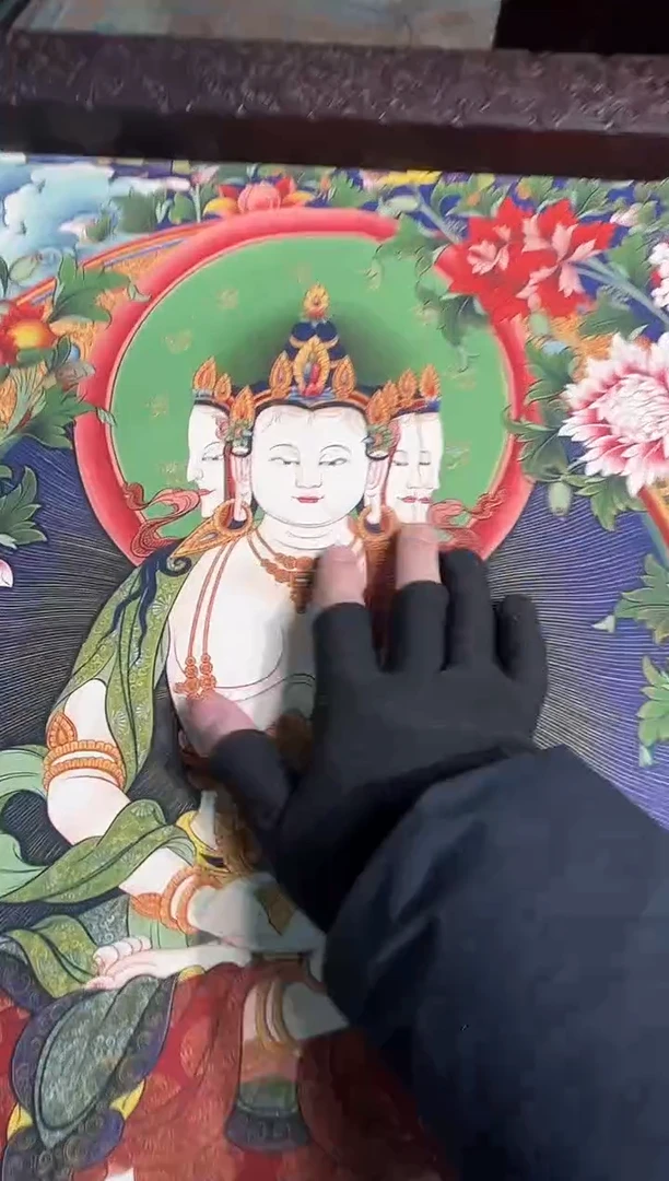 卷轴画天天的唐卡tk160