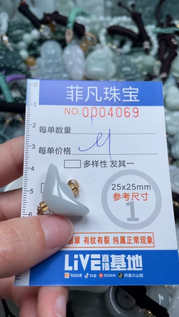 【闪购商品】翡翠颈饰未镶嵌00..4069