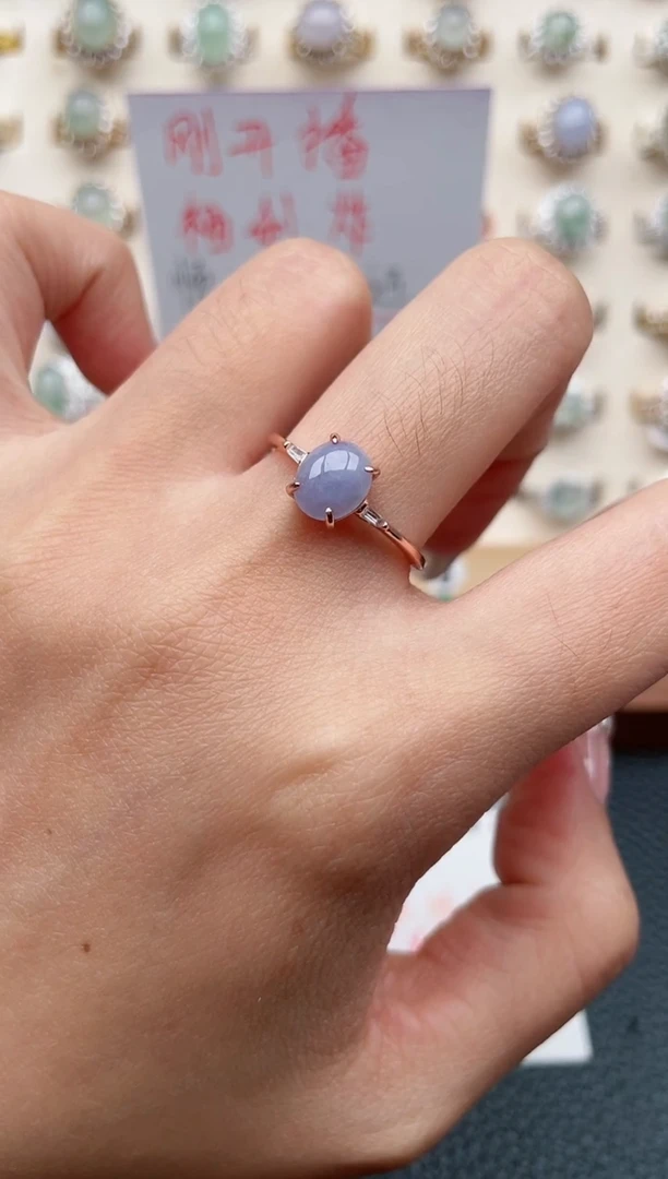 【闪购商品】翡翠戒指银S925镶嵌1111