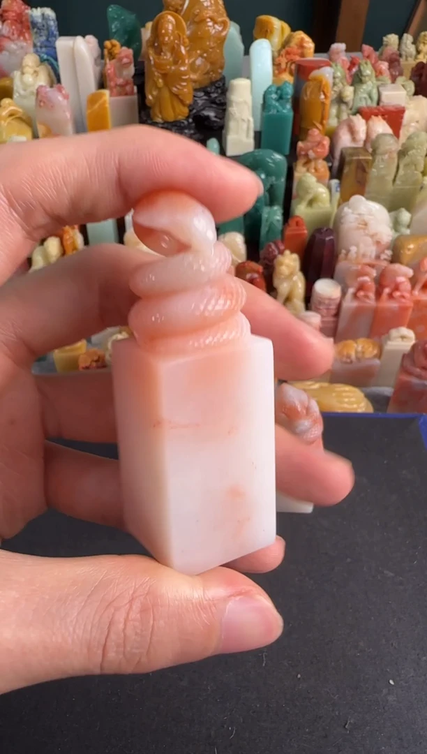 【闪购商品】青田石印石包四字7125