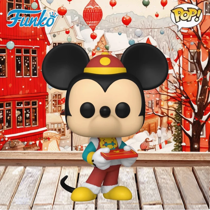 FunkoPop迪士尼米奇唐老鸭高飞黛西与朋友们手办摆件模型