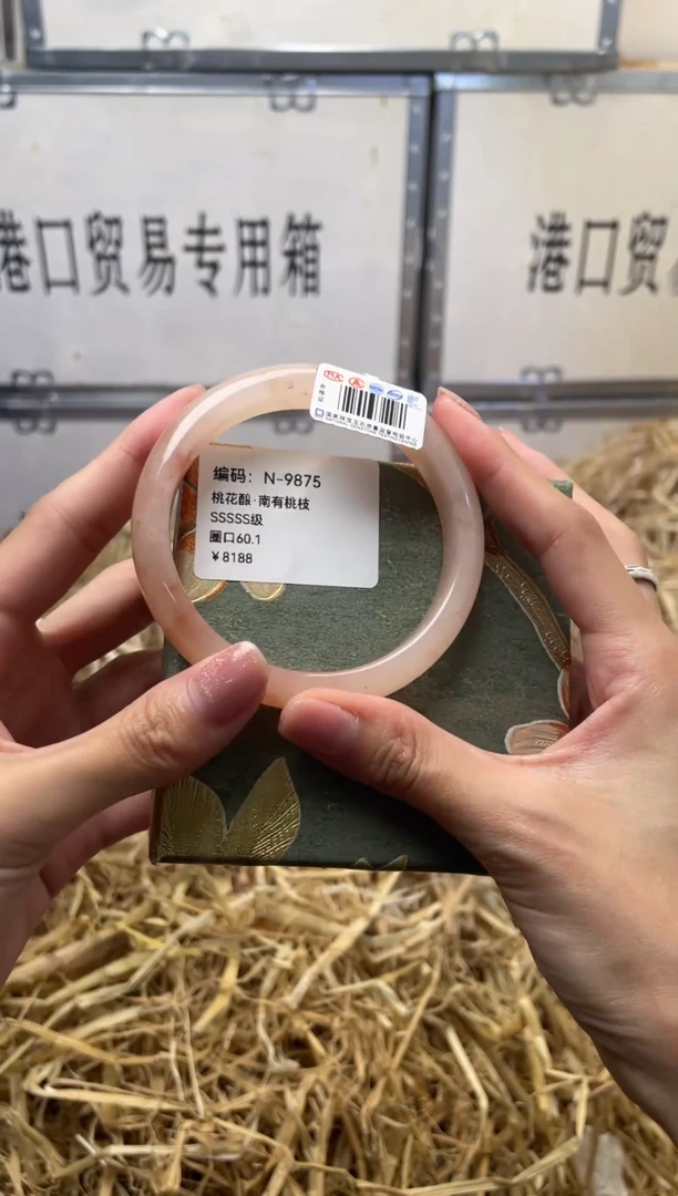 未镶嵌手镯石英质玉N9875