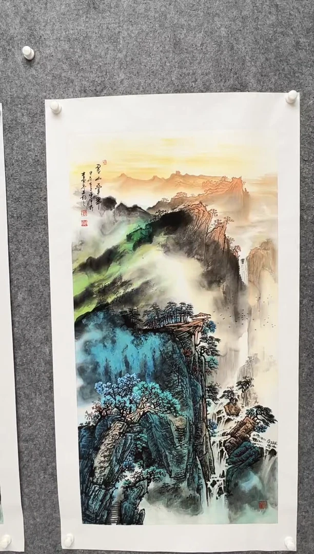 国画李文军-8平尺-国画作品