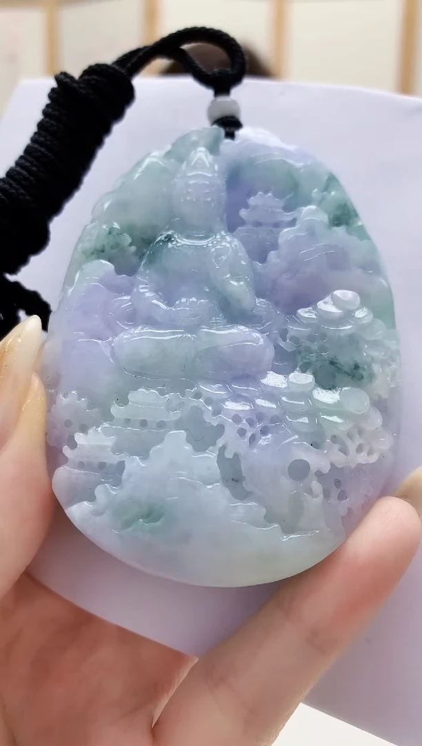 未镶嵌定制翡翠4829jw-毛货挂件197