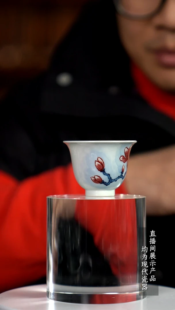 Y099诚意十足的直播间 茶具