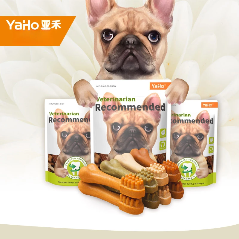 YaHo/亚禾幼犬零食中小型犬泰迪博美柯基狗狗磨牙洁齿健齿洁牙棒