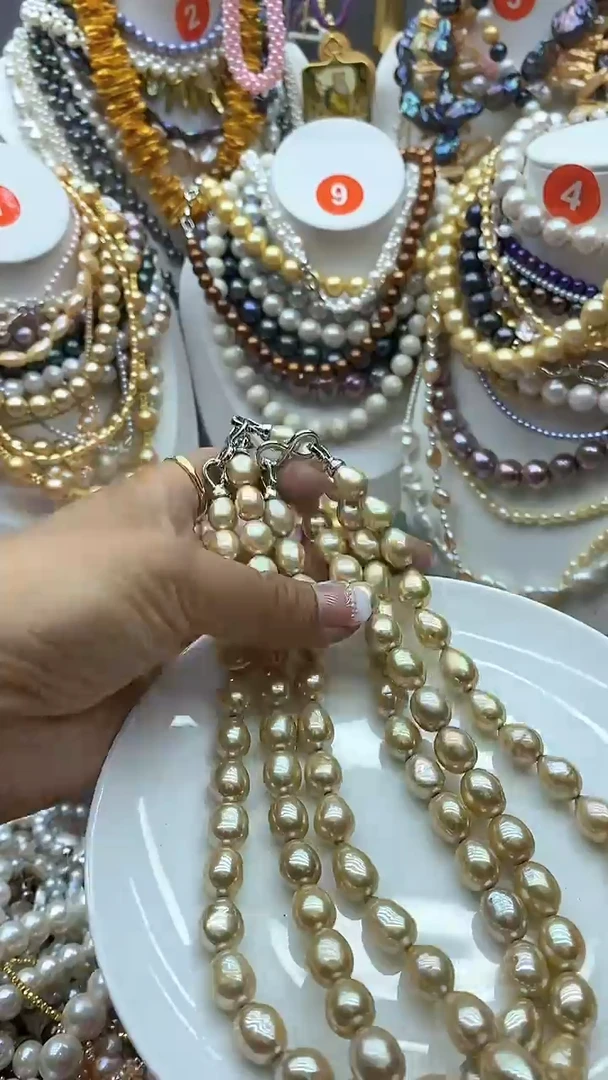 淡水珍珠未镶嵌颈饰1