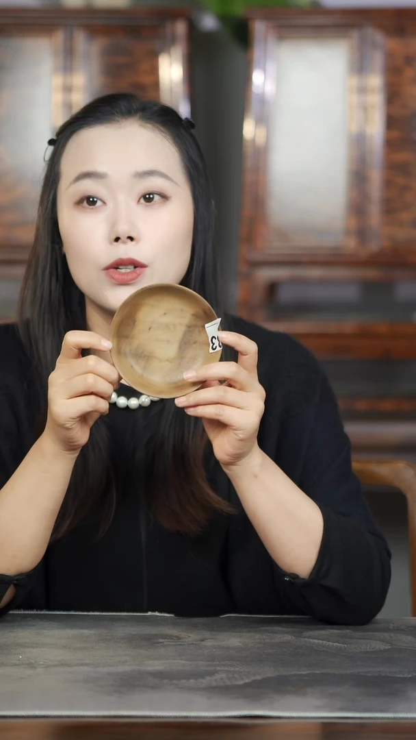 金丝楠原木精工木碗436