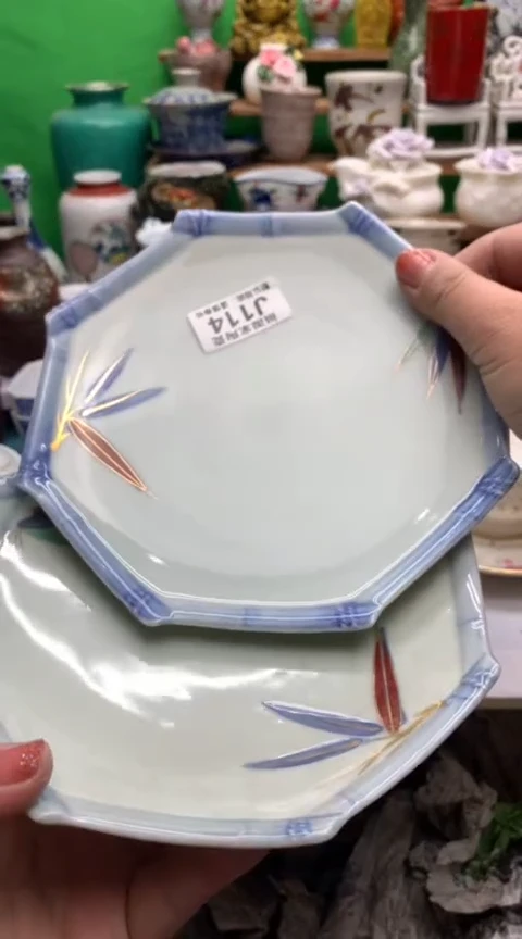 【闪购商品】盖碗海外回流瓷器