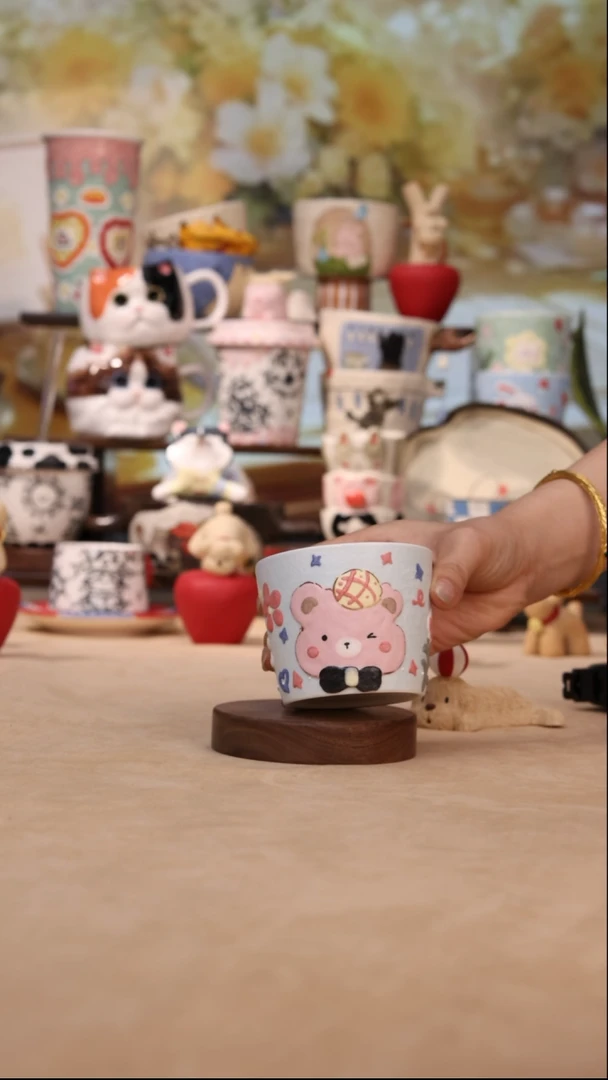 摆件景德镇原创手工陶瓷8187