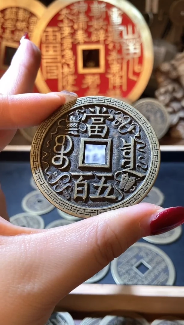 【闪购商品】铜现代翻砂铜工艺品刻花