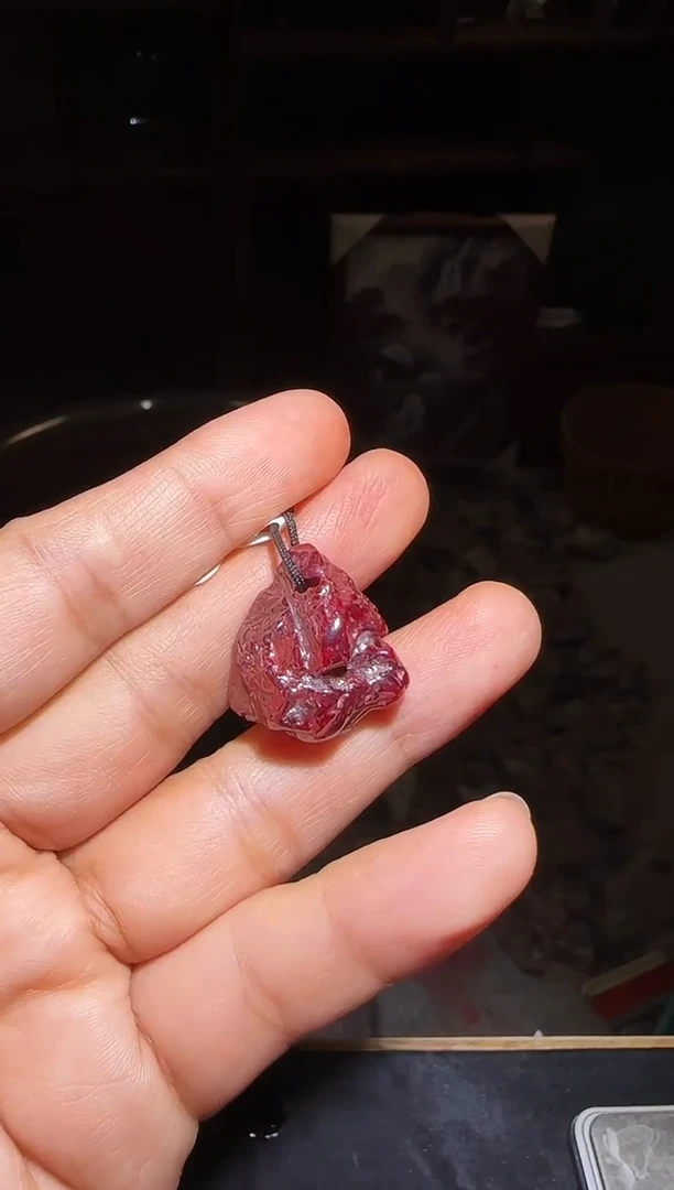 天然辰砂朱砂无根砂9