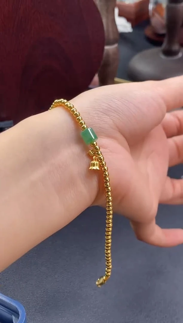 颈饰银S925镶嵌翡翠13445