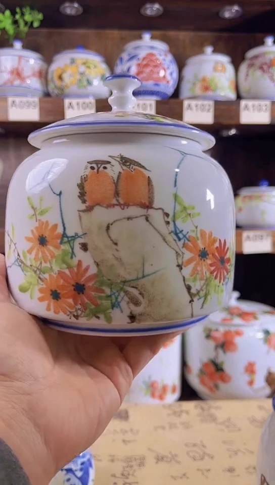 迎君陶瓷纯手工手绘  5