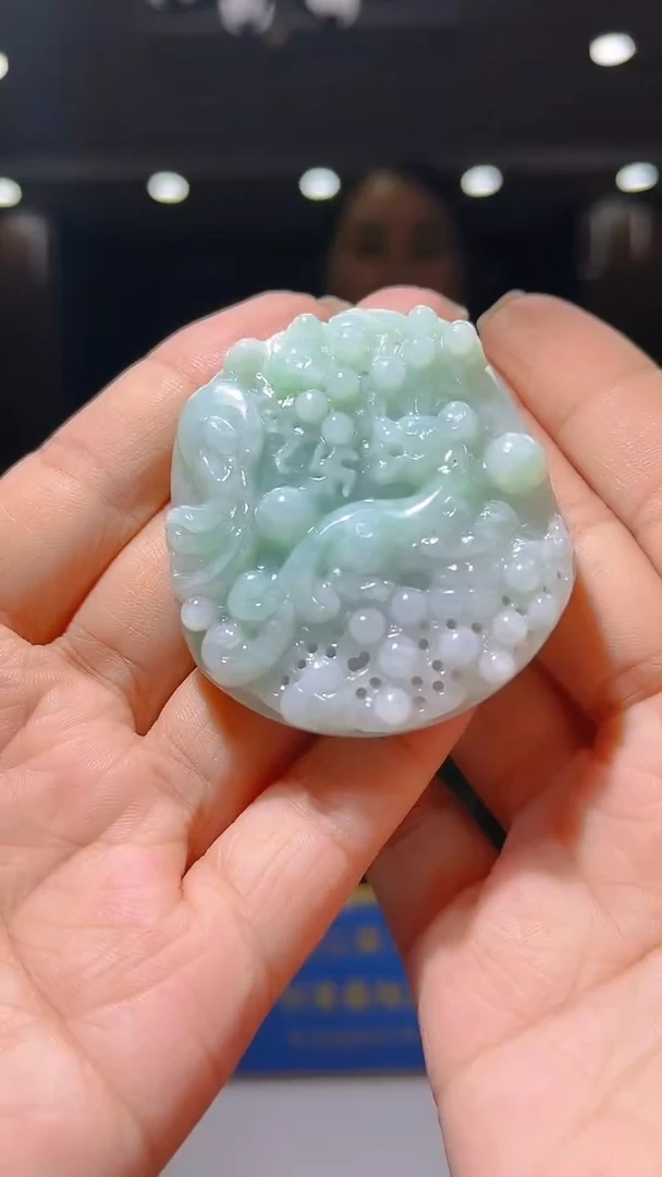 颈饰未镶嵌翡翠天然A货翡翠DD-09
