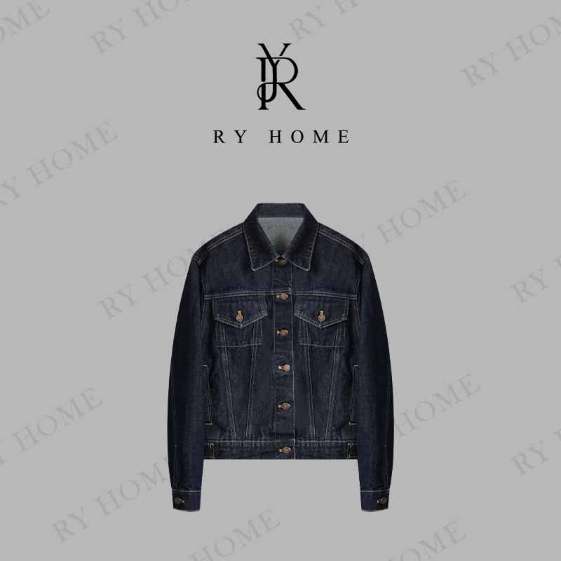 【容雨RYHOME】100%棉＋复古时尚百搭牛仔外套251W2195