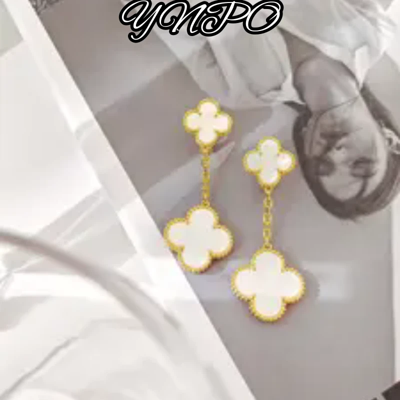 简约 经典 双花耳钉