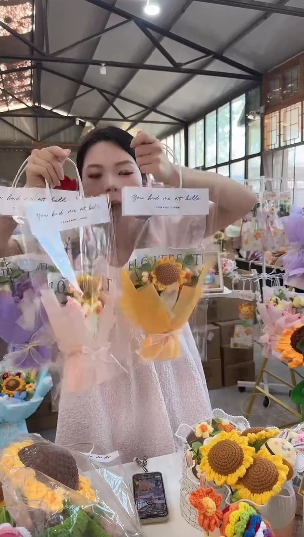 教师节非遗定制花束，孤品清仓 ！！ 三个+3礼品袋