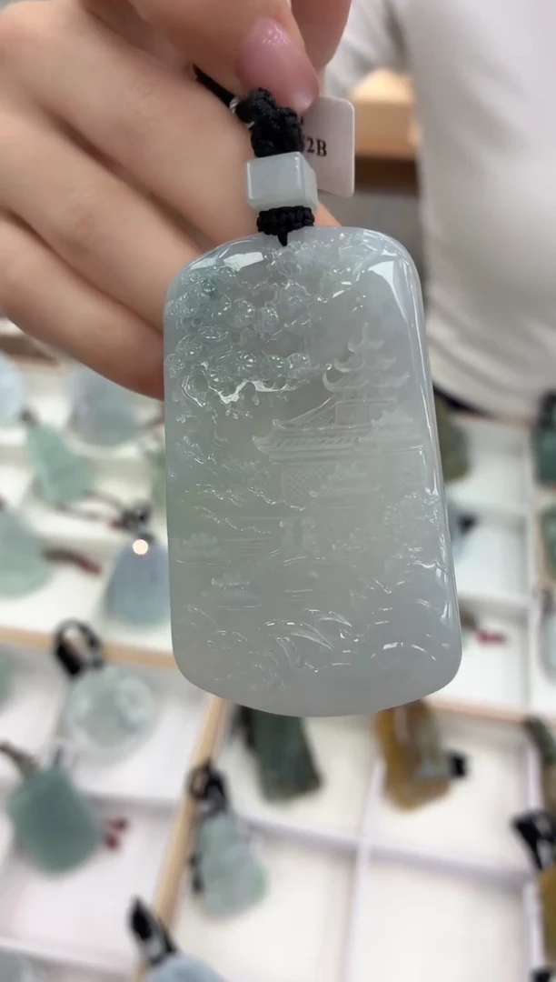 颈饰未镶嵌翡翠缅甸天然A货翡翠多样性选其一发货