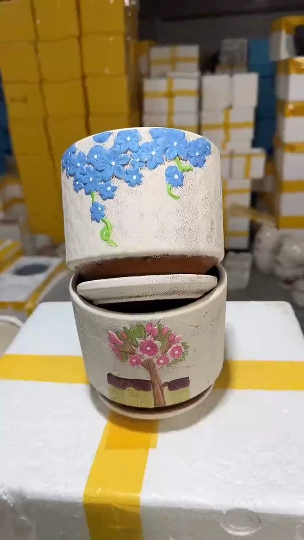 高温陶瓷花盆+Q200