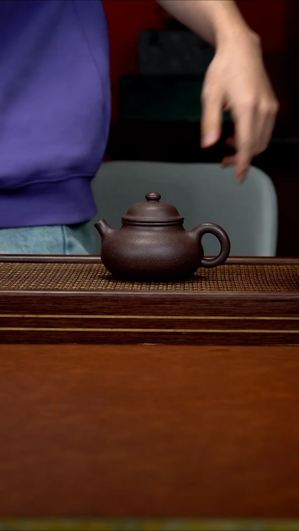 茶壶紫砂   CZP    大水潭天青泥      容天    240cc