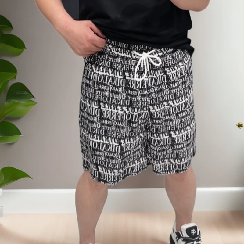 正品迪卡里奥费雷52TZ926C铜氨丝夏季短裤男士短裤轻奢痞帅男装