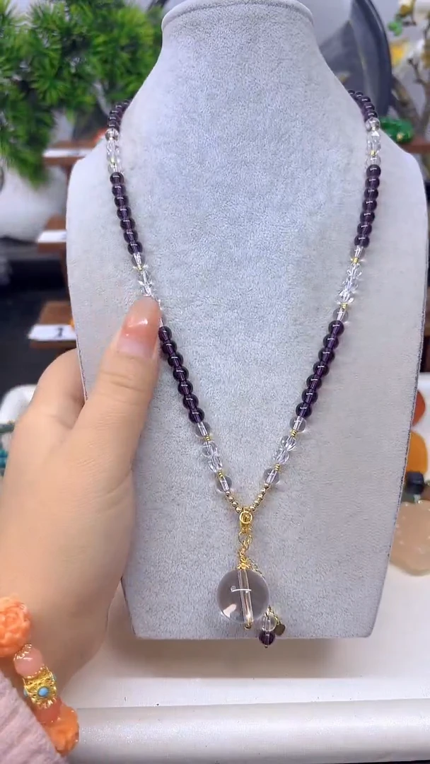 颈饰未镶嵌水晶X567